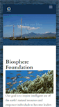 Mobile Screenshot of biospherefoundation.org